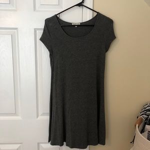 Grey tshirt dress